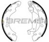 SMART 000733V001 Brake Shoe Set, parking brake